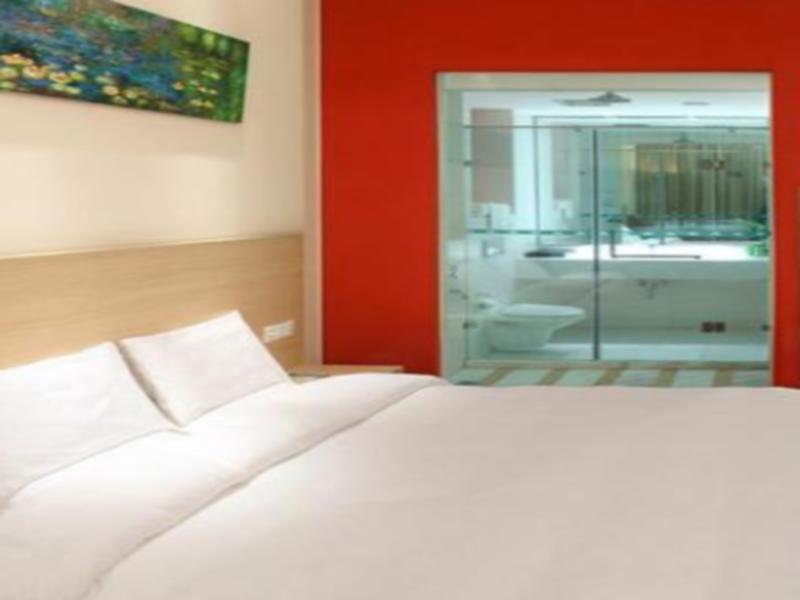 Hanting Hotel Baoji Gaoxin South Railway Station Branch מראה חיצוני תמונה